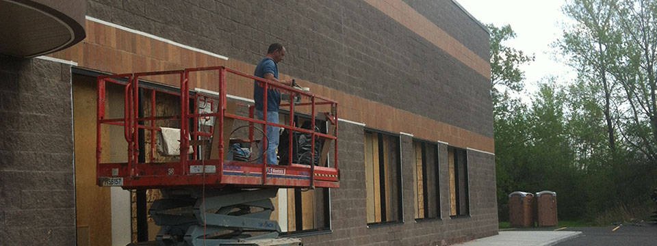 Commercial Painting Work Sample